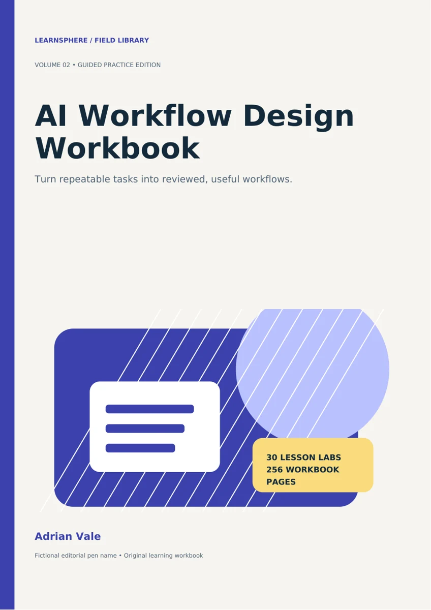 AI Workflow Design Workbook