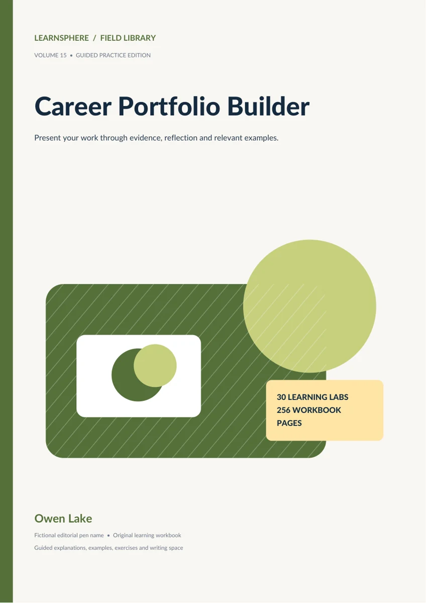 Career Portfolio Builder cover