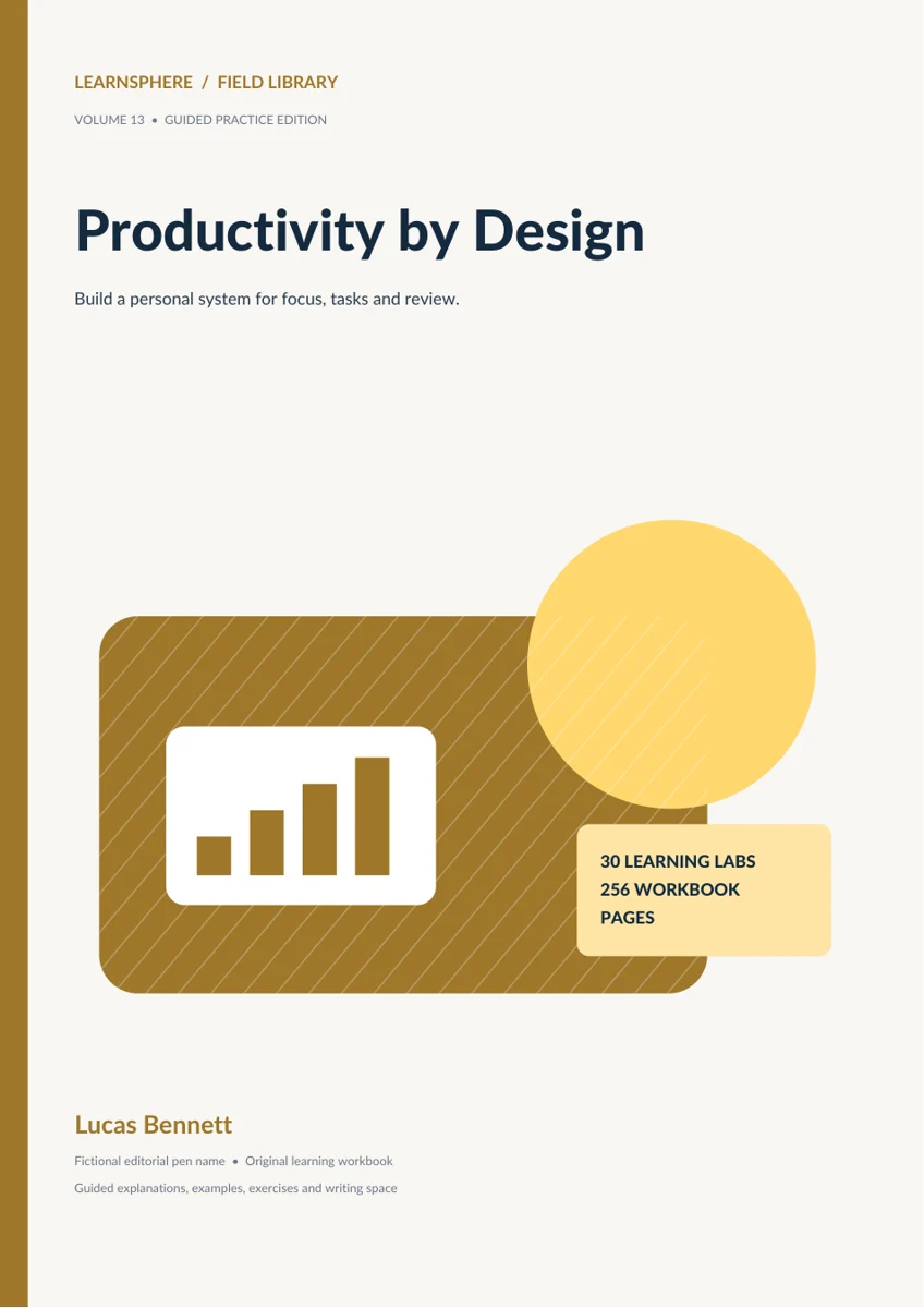 Productivity by Design cover