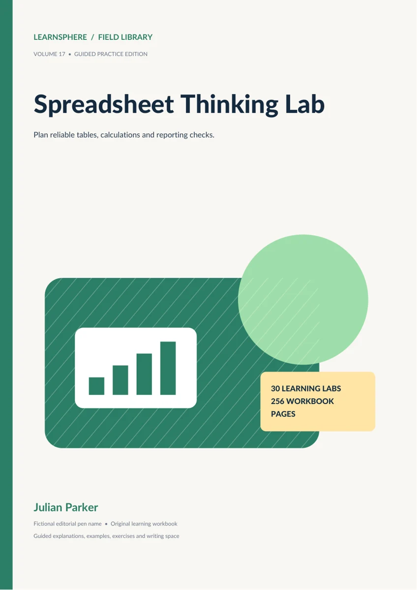 Spreadsheet Thinking Lab cover