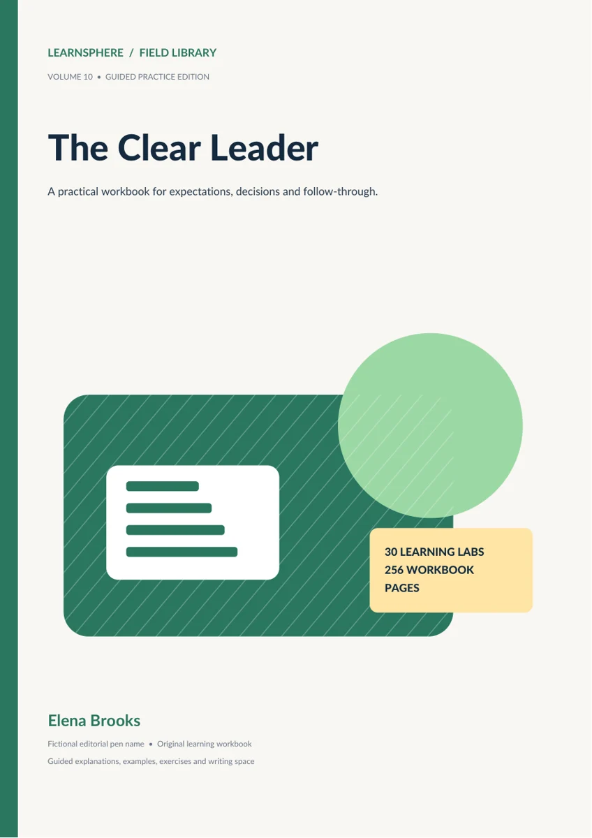 The Clear Leader cover