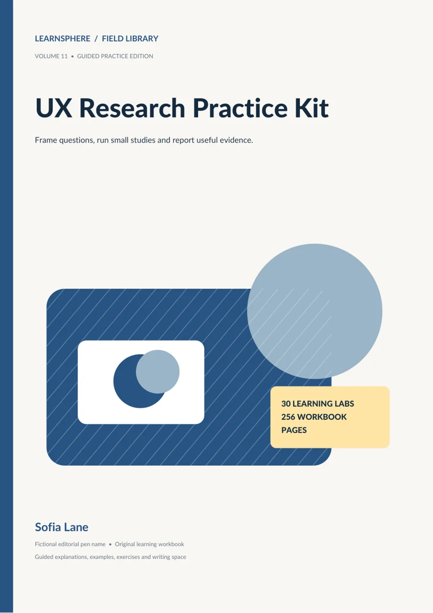 UX Research Practice Kit cover